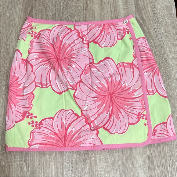 Lilly Pulitzer Reversible Wrap Skirt - Picture 1 of 5